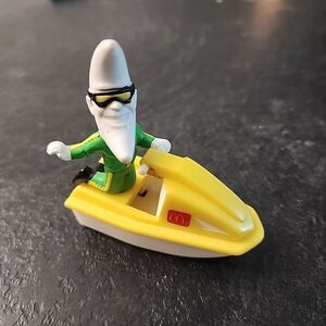 Mac Tonight McDonald's Happy‎ Meal Toy 1988 Moon Man Jet Ski